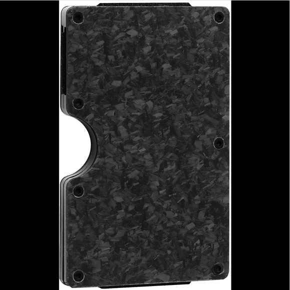 Brand New Forged Carbon Lightweight Tactical Minimalist Wallet for Men - Picture 5 of 6